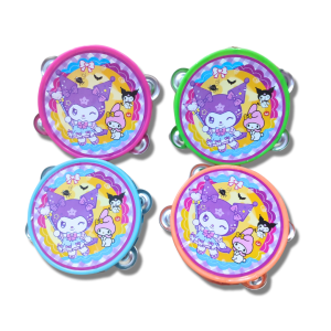 MAINAN ANAK Music Edukasi Tamborin Tambourine Kecrekan Nyaring KERINCINGAN REBANA KERINCING Bulat Murah BAYI MUSIK SENANG BERMAIN LABUBU