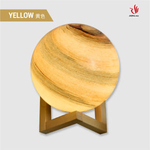 LED USB Glass Planet Moon Night Light Lamp Bedside Bedroom Desk Table Decor Lampu Bilik Tidur Meja Malam Kaca LED玻璃星球灯