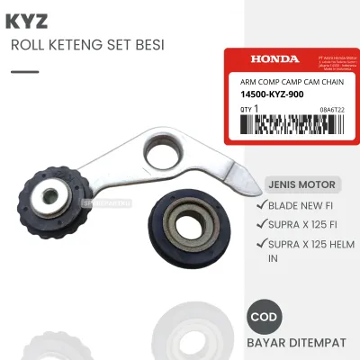 (KYZ) ROLL KETENG SET BESI SUPRA X 125 FI SUPRA X 125 HELM IN BLADE NEW FI/ KETENG SET/ ROL ROLLER