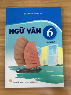 Sách giáo khoa Ngữ Văn 6- tập một- Kết Nối Tri Thức Với Cuộc Sống (Kèm Nilon bọc Sách nhãn tên)