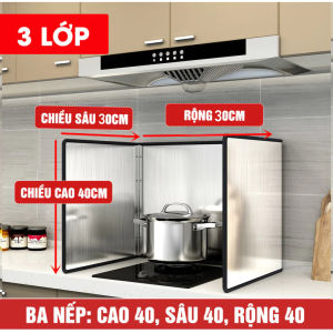 [Giao hàng 24 giờ⚡️]Tấm chắn dầu mỡ nước bắn trong nhà bếp inox 304 cao cấp