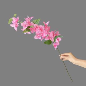 FELIZ 76cm Simulation Flower Real Touch 24/51 Heads Fake Bougainvillea Spectabilis Iron Wire Inner Lining Artificial Plum Blossom Wedding