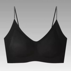 High-quality Traceless One-piece Steel Ringless Womens Underwear Cool And Beautiful Back Vest-style Suspender Bra