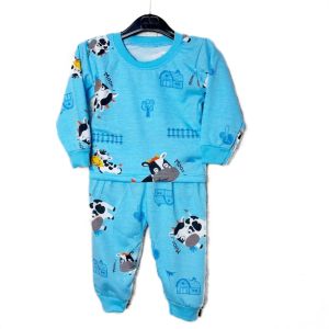JOVA BAJU TIDUR BAYI LUCU PIYAMA COWO SETELAN PAJAMA LAKI LAKI TRENDY
