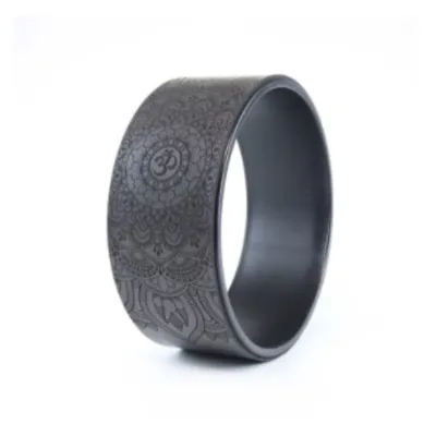 Rubber Yoga wheel 2kg heavy PC environmental protection resin Dharma wheel back bending artifact Yoga circle hall uses