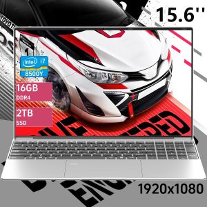(3 Years Warranty) laptop with fingerprint laptop Windows 11 Intel Core i7 8500y 15.6 -inch，16GB of RAM 1TB 2TB SSD portable office studio laptops