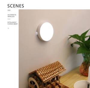 Philippines no.1 USB Rechargeable Wall Light Led Wireless Motion Sensor Night Light Bedroom Staircase Wardrobe Light