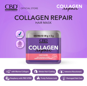 CBD Hair Mask 35gr SACHET Series | Keratin | Color Shield | Collagen Repair | Bio Peptide