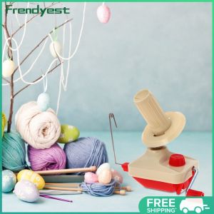COD [Free Shipping] DIY Handheld Yarn Winder for Knitting and Crocheting Compact Manual String Winder for Craft Projects
