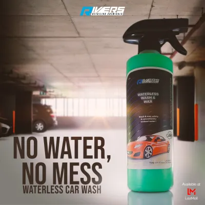 Rivers Waterless Wash & Wax - W3 / Waterless Car Wash Spray 500ml.