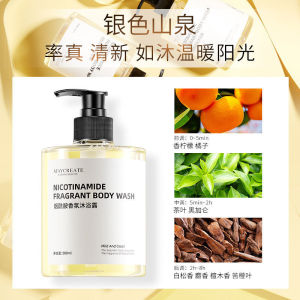 MAYCREATE   Niacinamide Fragrance Body Wash 500ml Long-lasting fragrance and moisturizing body wash same as the one on Douyin