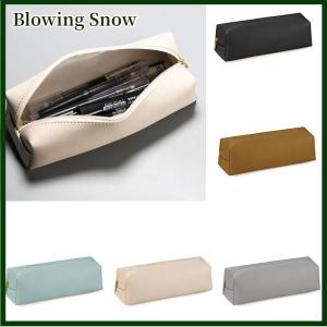 Blowing Sinh viên trường nguồn cung cấp công suất lớn PU da bút chì túi văn phòng phẩm chủ trường hợp lưu trữ hộp dây kéo bút chì Pouch