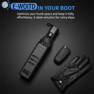 E-WOITD Auto Umbrella Holder Car Boot Storage Bucket Durable Vehicle In Car Storage Organizer for Daily Commute or Trips