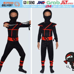 Kostum ninja anak import cosplay assassin superhero jepang baju Baju Anak Ukuran Xl M S L Pengiriman Cepat Kostum Anak - Lazada