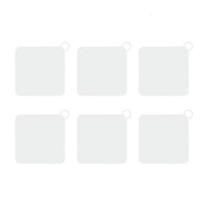 ชุดฝาครอบท่อระบายห้องน้ำ6ชิ้นฝาซิลิโคนยืดหยุ่นได้พร้อมใช้งานง่ายปิดแน่นแห้งเร็วสำหรับอาบน้ำครัวซักรีด