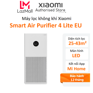 Máy lọc không khí Xiaomi Smart Air Purifier 4 Lite EU Bản quốc tế - Bảo hành 12 tháng chính hãng
