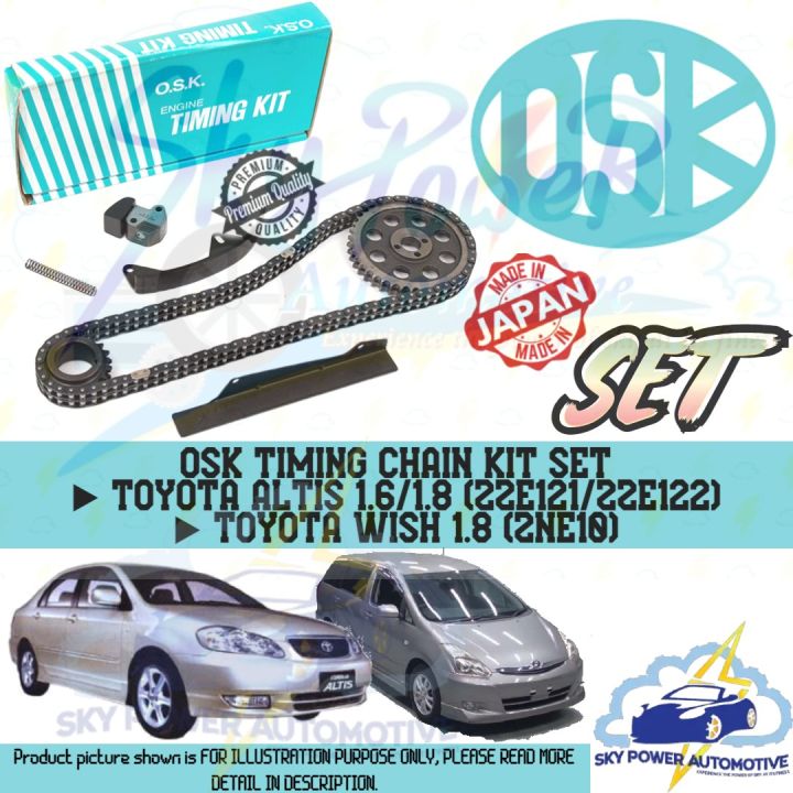 TOYOTA ALTIS (ZZE121 ZZE122) WISH (ZNE10) OSK