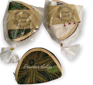 Wallet Batik Coin Purse Zipper Doorgift Gift Goodies Wedding Kahwin Tunang Aqiqah Majlis Murah