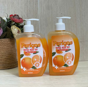 Combo 2 chai nước rửa tay parione mỗi chai 500ml có nhiều mùi làm sạch vi khuẩn làm da tay luôn mềm mại thơm tho