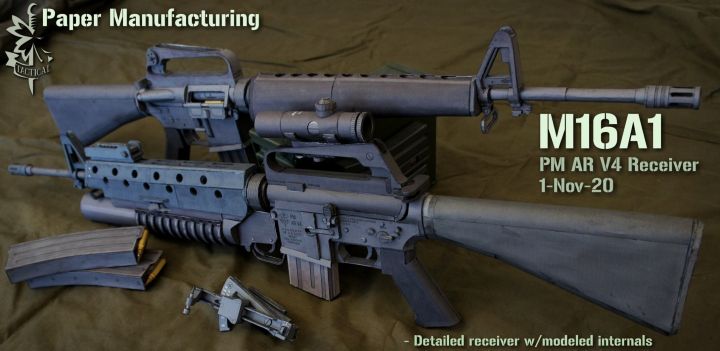 Mô hình M16A1 DIY
