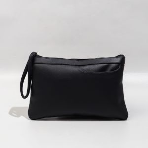 Clutch Handbag Dompet Pouch Tas Tangan Pria Wanita Waterproof Elegan Bahan Kulit Lembut