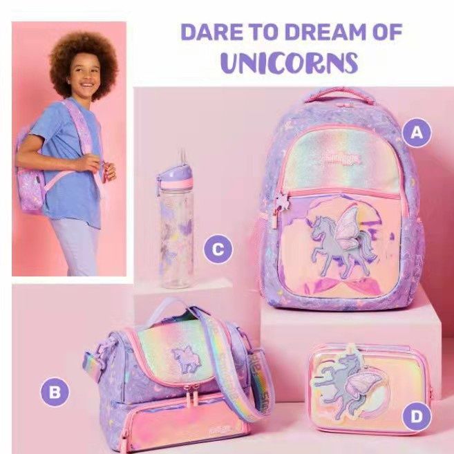 Smiggle Unicorn Backpack School Backpacks For Girl Smiggle