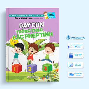 Sách - Tư Duy Toán Học Hàn Quốc - Dạy Con Thông Thạo Các Phép Tính-Vanlangbooks