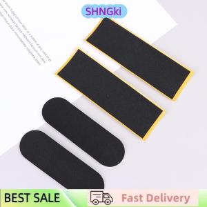 SHNGki 5Pcst Black Fingerboard Deck Uncut Tape Stickers Black Foam Grip Tape Stickers 2 Size