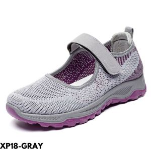 SEPATU SNEAKERS WANITA MODEL TERBARU RUNNER ANTI SLIP BAHAN MESH BREATHABLE IMPORT P18