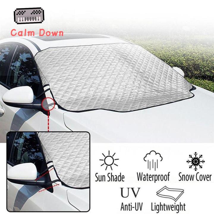 FSFDS Rain for SUV Anti Heat Waterproof Front Window Dustproof Winter ...