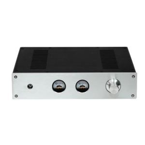 btnx With VU Meter - Amplifier Preamp DAC and Headphone Amplifier Case 3207 All Aluminum Chassis P7Q2M