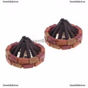 [COD] SweetBabiese บ้านตุ๊กตาขนาดเล็กไฟแอลอีดีสำหรับตั้งแคมป์ตกแต่งฉากของเล่นของตกแต่งบ้านตุ๊กตา1:12