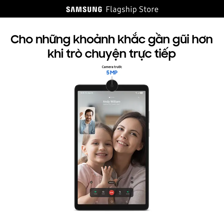 Máy tính bảng Galaxy Tab A11 Wifi (4-64GB), Màn hình nhỏ gọn 8.7", Tần số quét 90Hz, Tính năng giải toán tự động | BigBuy360 - bigbuy360.vn
