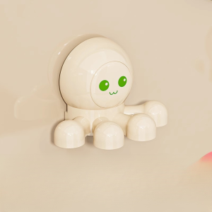 Octopus Suction Cup Toothbrush Holder No Hole Bathroom Electric Toothbrush Holder Wall Mounted Storage Rack Dental Appliances Shelves章鱼牙刷支架