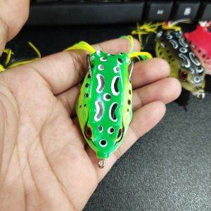 softfrog umpan katak umpan kodok bahan karet lembut casting gabus soft frog
