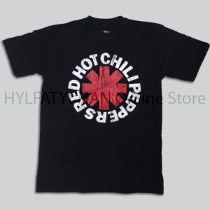 Kaos Band Red Hot Chili Peppers RHCP Rock Legend Barat Cotton Combed Sablon Plastisol