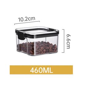 Kitchen Sealed Storage Tank Transparent Rectangular Tank 塑料方形透明密封罐