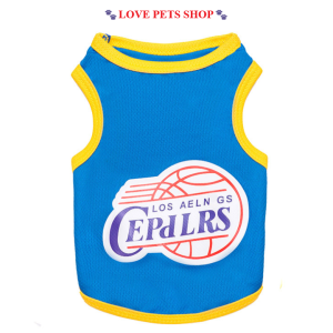 Áo ba lỗ cho Chó Mèo phong cách áo bóng rổ - Love Pets Shop