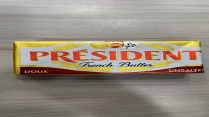 Date 05/27 Bơ lạt President Pháp 200g - Unsalted Butter