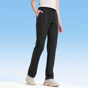 Cameljeans Womens Pants Spring and Summer New Straight Trousers Sports Breathable Fitness Running Pants