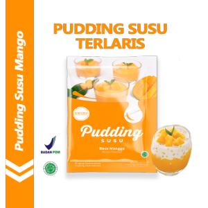 [PUDDING] Pudding Susu Mix Gula Rasa Mangga / Mango 125 Gram Puding Dessert Instant Omura Powder