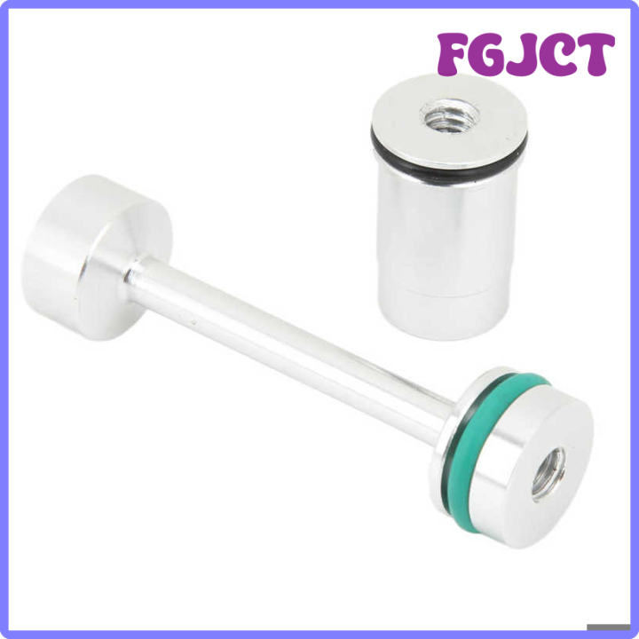 FGJCT Oil Diverter Barbell Restrictor Galley Plug with Bypass Valve