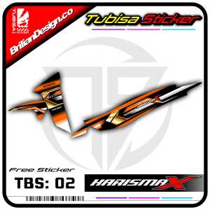 Sticker Striping Variasi Karisma - Striping Motor Karisma. TBS.02