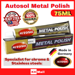 AUTOSOL Metal Polish Rust Remover Chrome Cleaner for Polishing (75ML)
