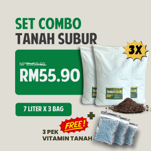 Tanah subur organik tanah serbaguna untuk tanaman dan sayur bunga dan buah
