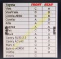 Saiz B AMT Power Cushion Buffer Coil Spring Rubber Damper Size Proton Wira Waja Persona Gen2. 