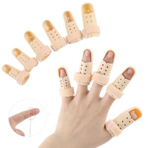 HARTLEYWD Pain Relief Thumb Injury DIP Joint Mallet Finger Joint Support Fracture Fixator Correction Brace Finger Joint Protector Finger Splint Fixed Finger Cots