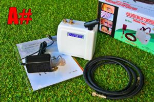 แอร์บรัช Airbrusn + AIR COMPRESSOR (ครบเซ็ท) งานพ่นสี DIY (มีสินค้าพร้อมส่งในไทย)