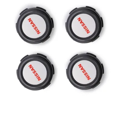 ฝาดุมล้อ (แท้) ฝาครอบล้อ ฝาดุมล้อ ฝาครอบดุมล้อ จำนวน 4ชิ้น สีดำ Nissan 720 Big-m D21 Hardbody Frontier นิสสัน บิ๊กเอ็ม ปี 1990 - 1997 2ประ 4ประตู Center Hub Wheel Cap