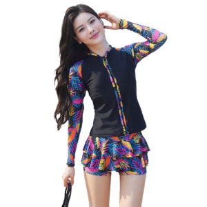 LYSEACIA ชุดว่ายน้ำชิ้นเดียวเปิดหลังสำหรับผู้หญิงชุดว่ายน้ำเพ็บลั่มฤดูร้อนอินเทรนด์ชุดอาบน้ำแขนสั้นผ้าพื้นผิวมีการควบคุมหน้าท้องสำหรับสระว่ายน้ำและโรงยิม